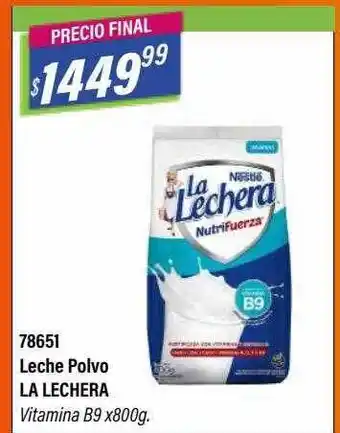 Micropack Leche polvo la lechera vitamina b9 oferta