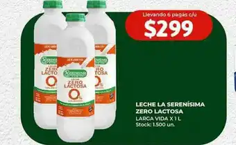 Super MAMI Leche la serenisima zero lactosa larga vida oferta