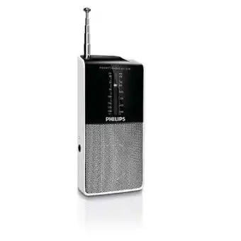Radio pocket am/fm philips ae1530 portatil