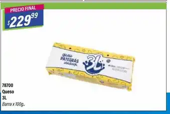 Micropack Queso 3l barra oferta