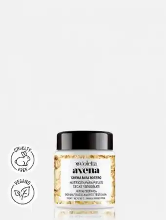Violetta Fabiani Crema rostro piel seca y sensible avena oferta