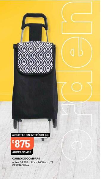 Changomas Carro de compras oferta