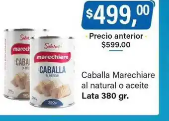 Supermercados Damesco Caballa marechiare al natural o aceite oferta
