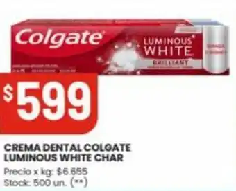 Changomas Crema Dental Colgate Luminous White oferta