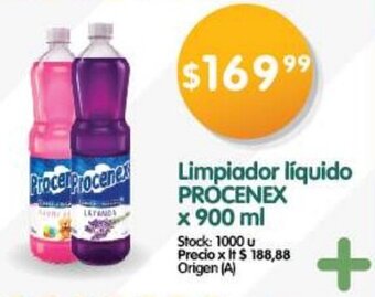 Supermercados Buenos Días Limpiador Líquido PROCENEX x 900ml oferta