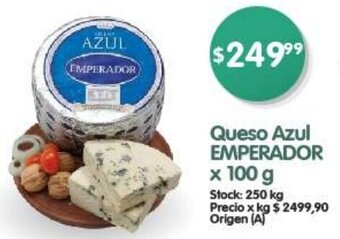 Supermercados Buenos Días Queso Azul EMPERADOR x 100g oferta