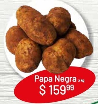 Makro Papa Negra x kg oferta