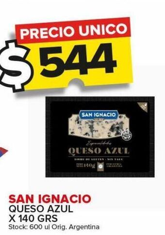Carrefour Maxi Queso azul san ignacio x 140g oferta