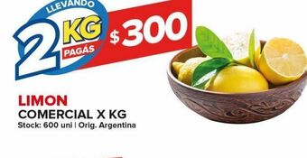 Carrefour Maxi Limón comercial x kg oferta