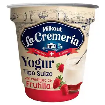 Yogur la cremería c/conf.frutilla x 120gr