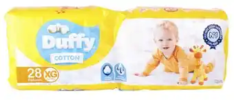Pañales bebés duffy xg hiperpack 28 un