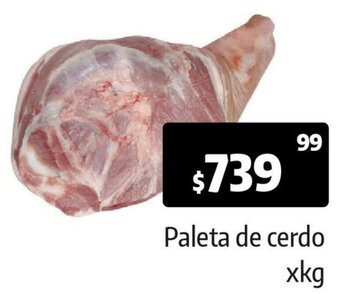 Autoservicio Capo Paleta de cerdo xkg oferta