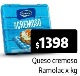 Autoservicio Capo Queso cremoso Ramolac x kg oferta