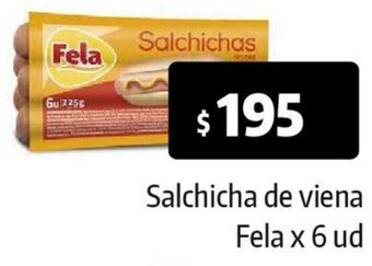 Autoservicio Capo Salchicha de viena Fela x 6 ud oferta
