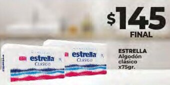 Supermayorista Vital ESTRELLA Algodón clásico x75gr. oferta