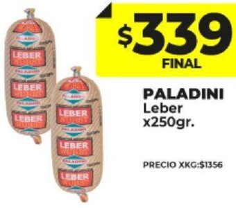 Supermayorista Vital PALADINI Leber x250gr. oferta