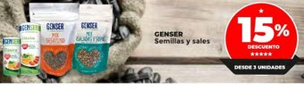 Supermayorista Vital GENSER Semillas y sales oferta