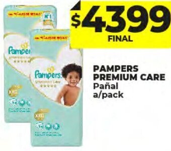 Supermayorista Vital PAMPERS PREMIUM CARE Pañal a/pack oferta