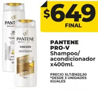 Supermayorista Vital PANTENE PRO-V Shampoo/ acondicionador x400ml. oferta
