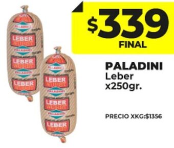 Supermayorista Vital PALADINI Leber x250gr. oferta