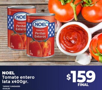 Supermayorista Vital NOEL Tomate entero lata x400gr. oferta