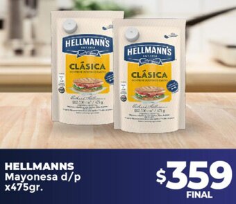 Supermayorista Vital HELLMANNS Mayonesa d/p x475gr. oferta