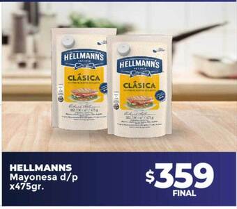 Supermayorista Vital Hellmanns mayonesa d p oferta