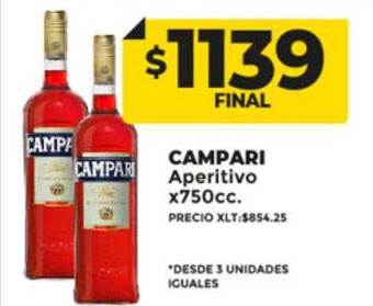 Supermayorista Vital Campari aperitivo oferta