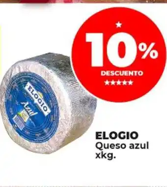 Supermayorista Vital Elogio queso azul x kg 10% descuento oferta