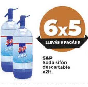 Supermayorista Vital S&p soda sifón descartable oferta