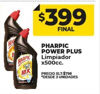 Supermayorista Vital Harpic power plus limpiador oferta