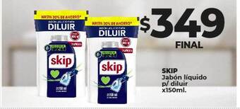 Supermayorista Vital Skip jabón liquido p diluir oferta