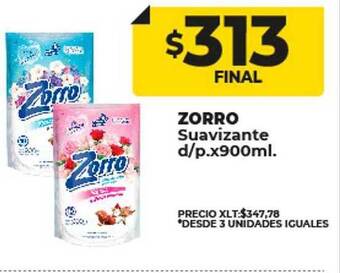 Supermayorista Vital Zorro suavizante d p oferta