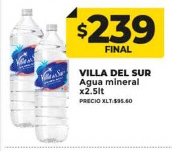 Supermayorista Vital Villa del sur agua mineral oferta