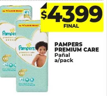 Supermayorista Vital Pampers premium care pañal a pack oferta