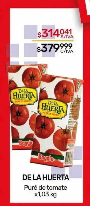 Nini Mayorista De la huerta puré de tomate oferta