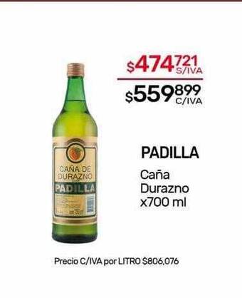 Nini Mayorista Padilla caña durazno oferta
