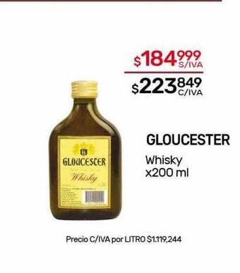 Nini Mayorista Gloucester whisky oferta