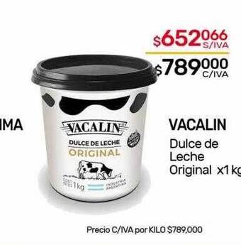 Nini Mayorista Vacalin dulce de leche original oferta