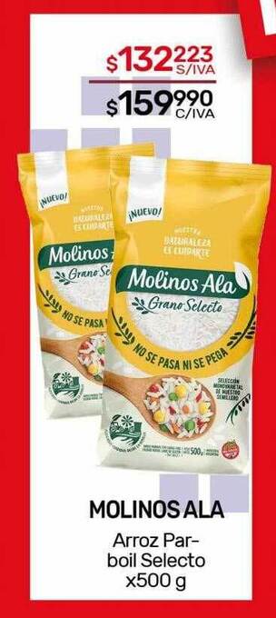 Nini Mayorista Molinos ala arroz parboil selecto oferta