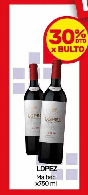Nini Mayorista Lopez malbec oferta
