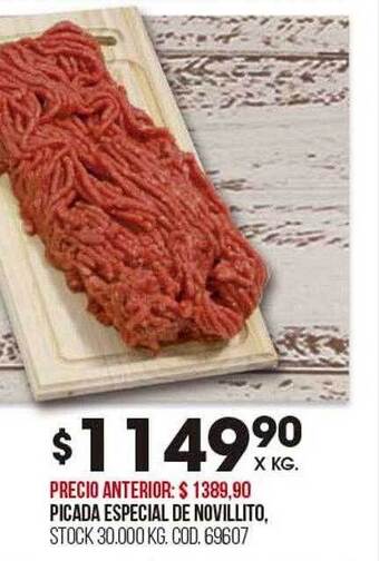 Coto Picada especial de novillito oferta