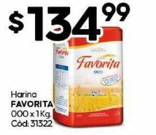Diarco Harina favorita 000 oferta