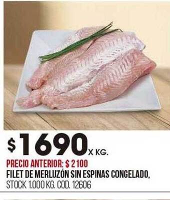 Coto Filet de merluzón sin espinas congelado oferta