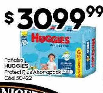 Diarco Pañales huggies protect plus ahorrapack oferta
