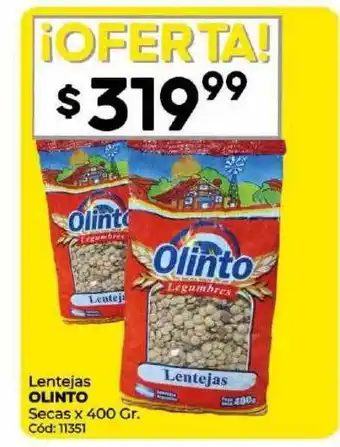Diarco Lentejas olinto secas oferta