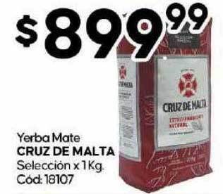 Diarco Yerba mate cruz de malta selección oferta