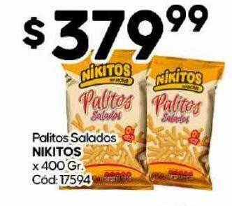Diarco Palitos salados nikitos oferta