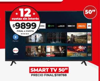 Supermayorista Vital Smart tv 50 oferta