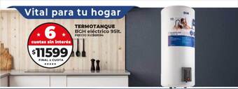 Supermayorista Vital Termotanque bgh eléctrico 95lt oferta